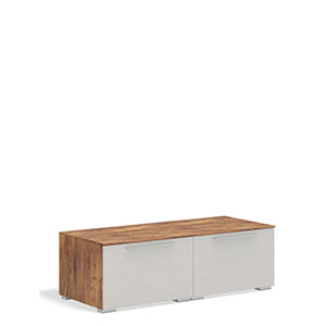 Тумба с двумя ящиками 120 Solo (Таксония/моккачино)