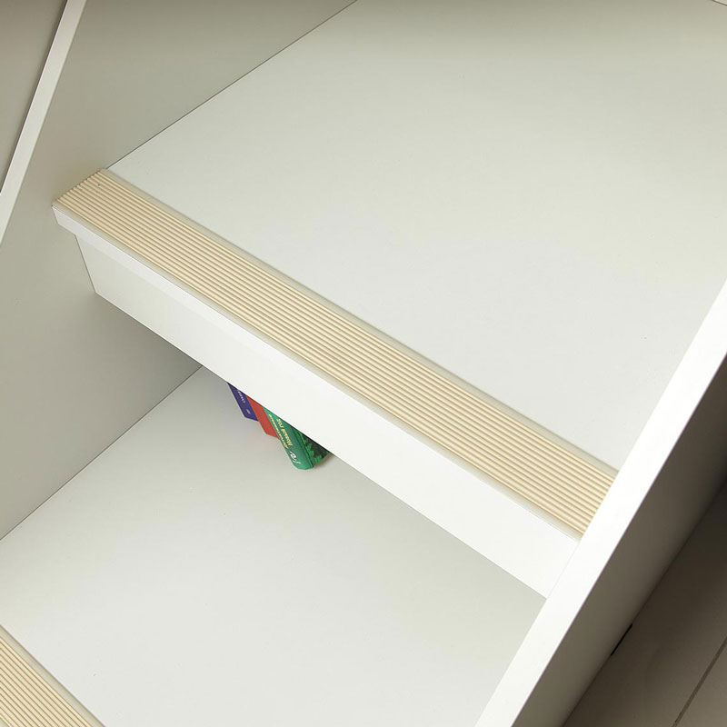 Подростковая Люмия (белый матовый/кашемир серый)