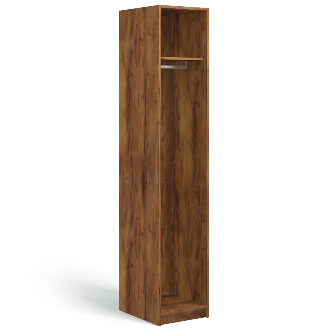 Шкаф-пенал Solo (таксония/белый глянец)