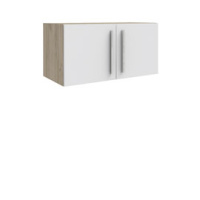 Антресоль для двухдверного шкафа Наполи (дуб Крафт серый)