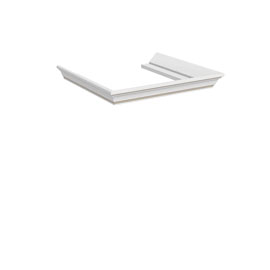 Карниз на шкаф Верди (дуб Белуна)