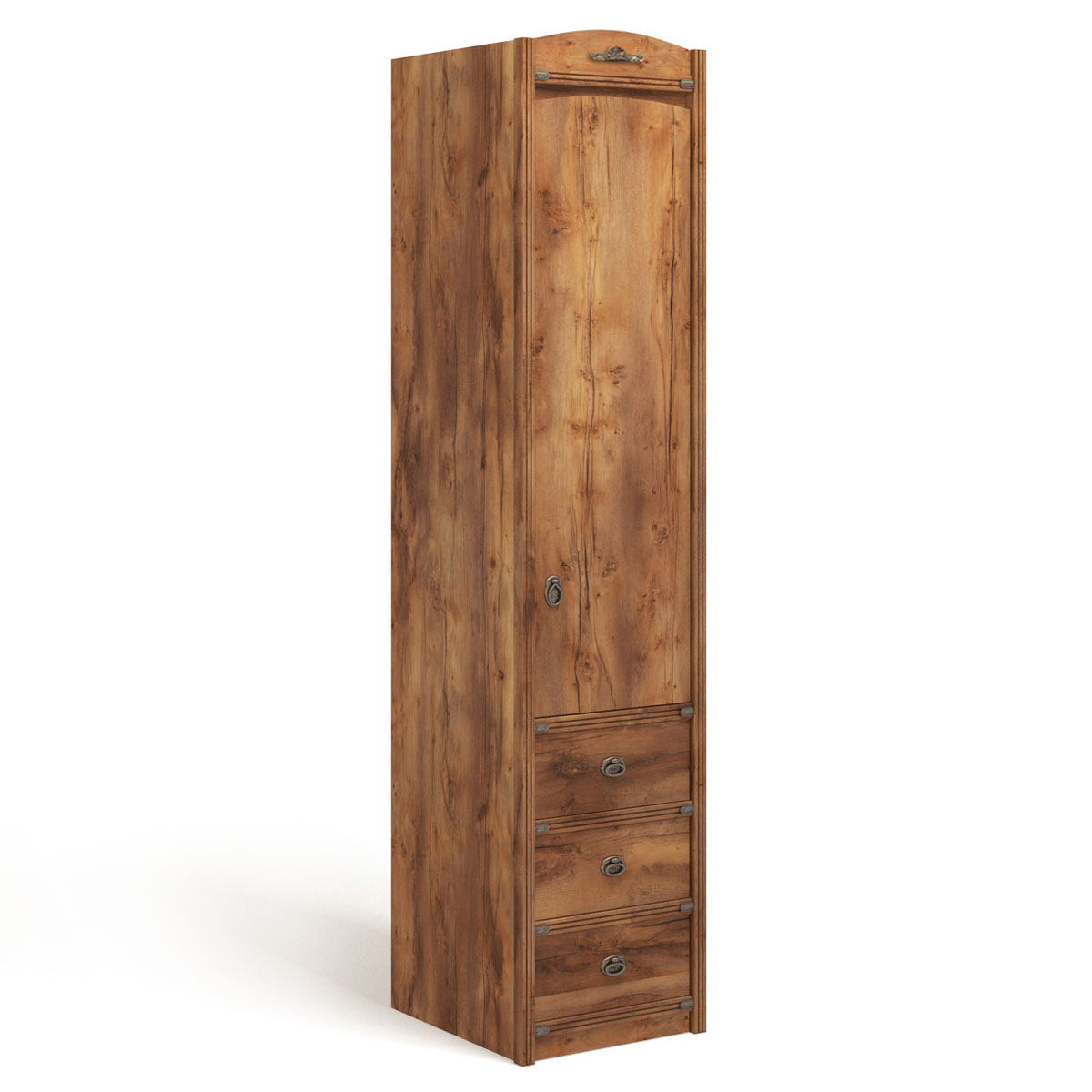 Шкаф-пенал с ящиками Атлантида Лагуна (таксония) правый