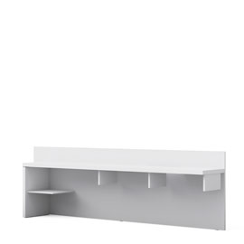 Консоль для для 3-х тумб Solo (белый) левая