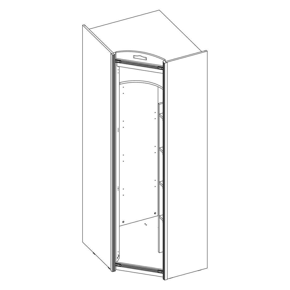 Угловой шкаф Атлантида Океания (дуб Ривьера)