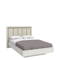 Полуторная кровать с ящиком Napoli-2 (Крафт белый)