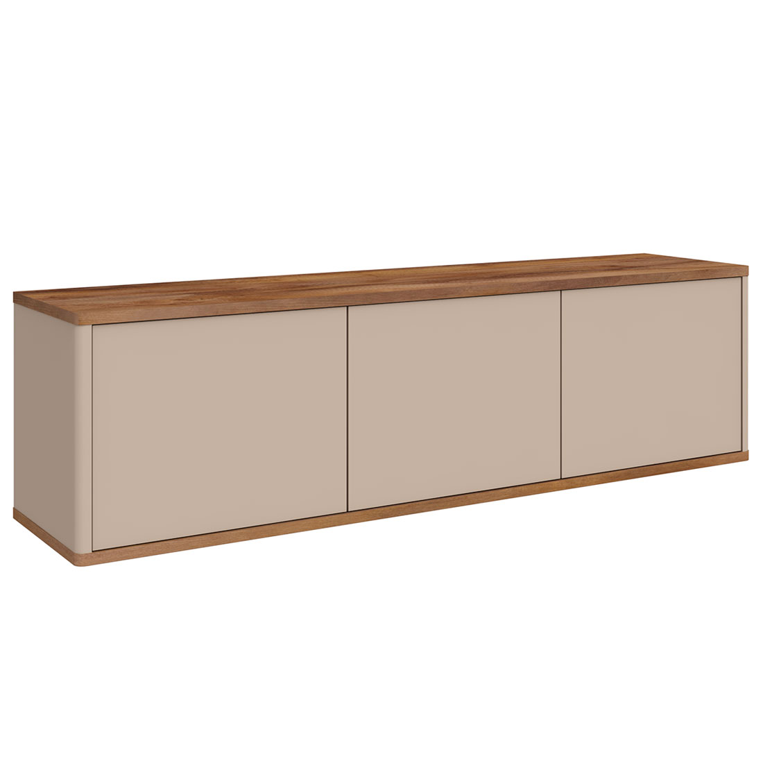 Навесная тумба 3 двери Илма-3 (тис Таксония/мокко матовый)