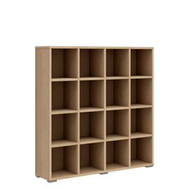Стеллаж открытый Solo 4 секции (дуб Ривьера)