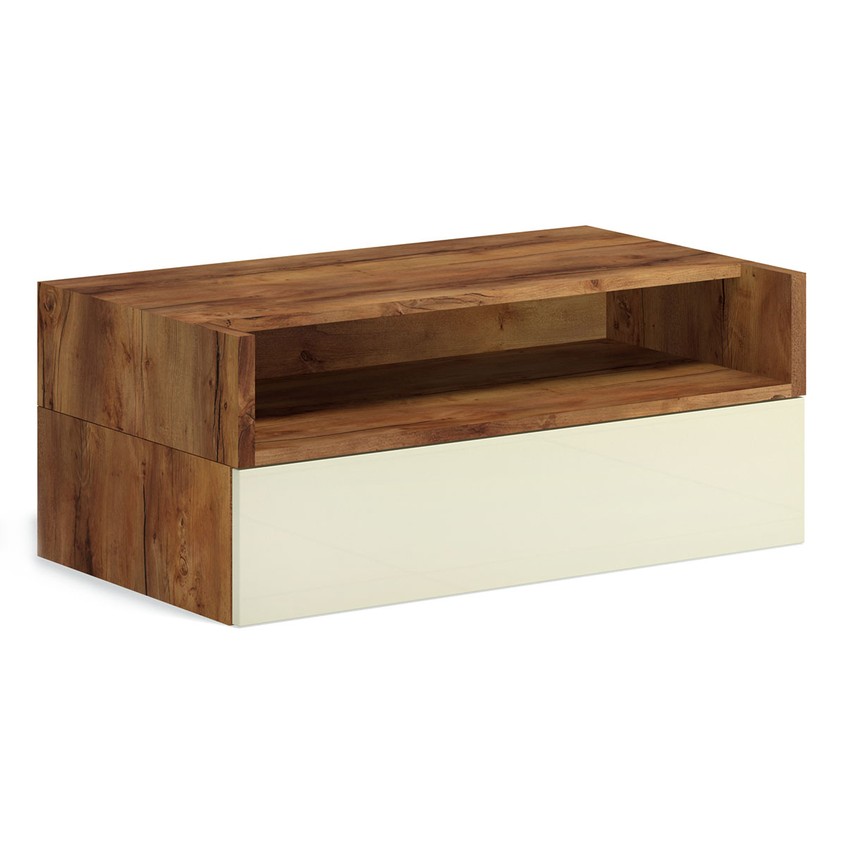 Тумба с 3D нишей Solo (таксония/крем)