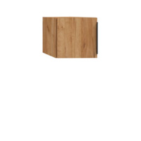 Антресоль для углового шкафа-пенала Наполи (Крафт золотой) левая