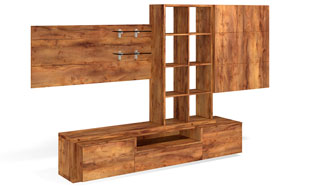 Стенка в гостиную Соло (тис Таксония)