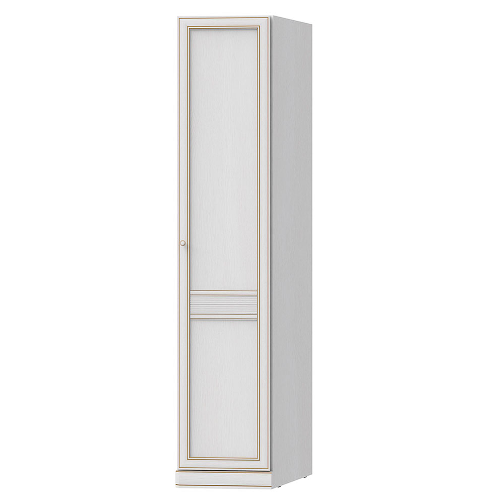 Завершающий шкаф-пенал Верди (Белуна) правый