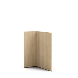 Опора стола OS02 Магнолия (дуб Ривьера) правая