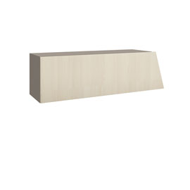 Полка с дверью Napoli (Камень Терра/Ритмо) левая