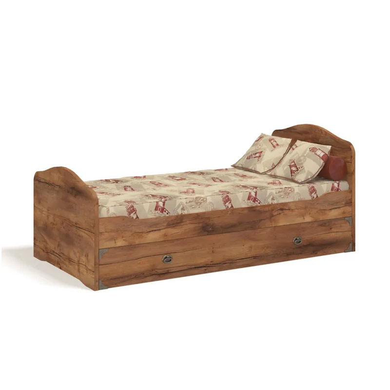 Подростковая кровать с ящиком для белья 120х190 (таксония)