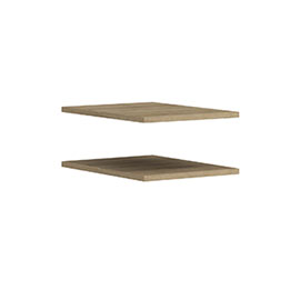Комплект полок Solo 2 шт. (дуб Ривьера)