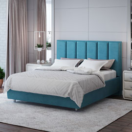 Мягкая кровать с ящиком Routa 180х200 (категория 0, Lofti)