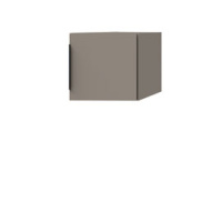 Антресоль для углового шкафа-пенала Наполи (Камень Терра) правая