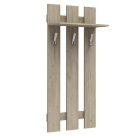 Вешалка навесная Наполи (дуб Крафт серый)