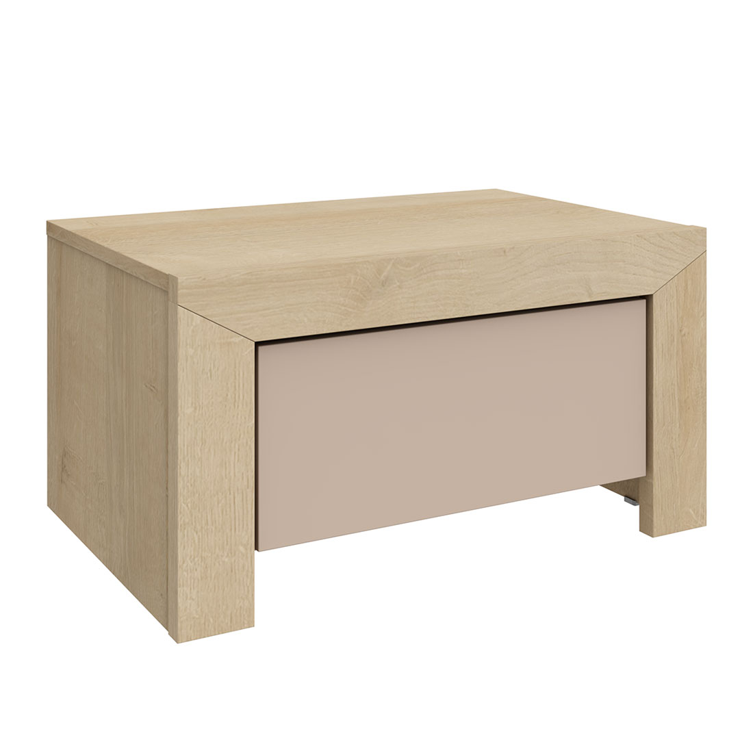 Прикроватная тумба Блейд (дуб Ривьера/мокко матовый)