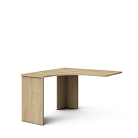 Угловая столешница 120 Атлантида (ривьера) левая