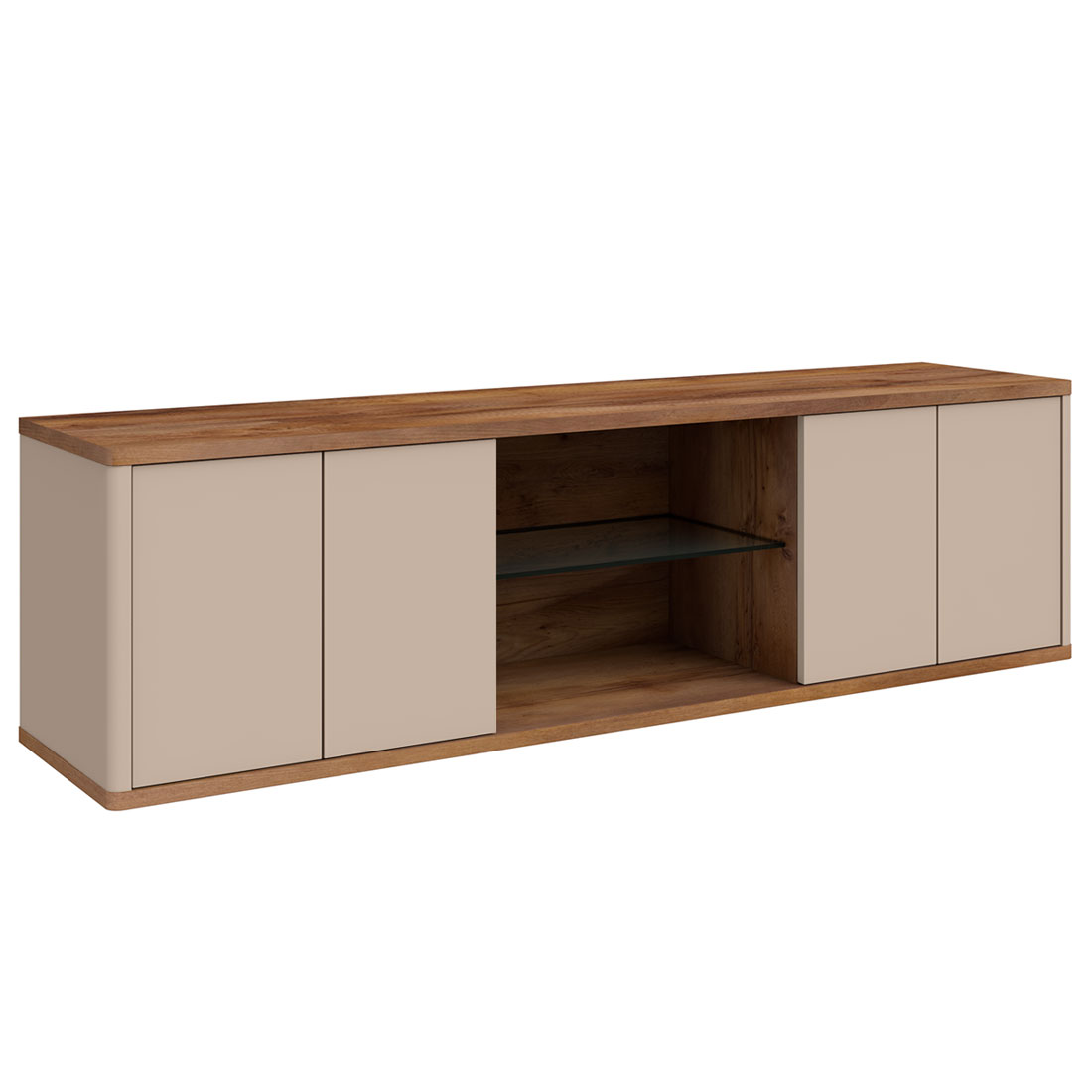 Навесная тумба Илма-3 (тис Таксония/мокко матовый)