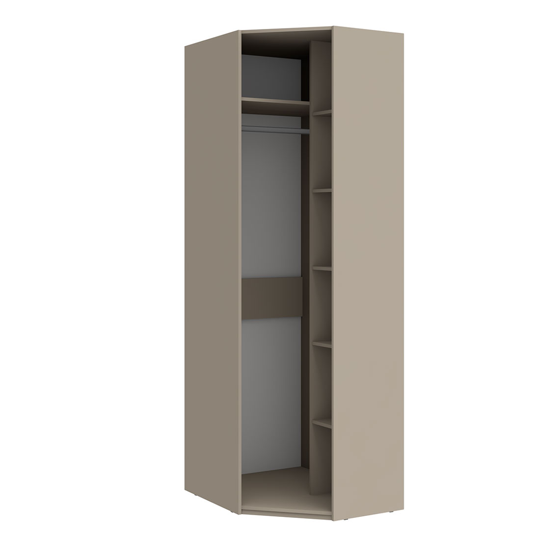 Угловой шкаф Napoli (Камень Терра/Ритмо)