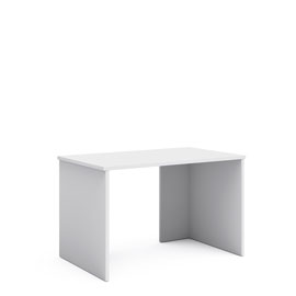 Письменный стол 120 см Магнолия (белый матовый)