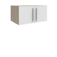 Антресоль для двухдверного шкафа Наполи (дуб Крафт серый)