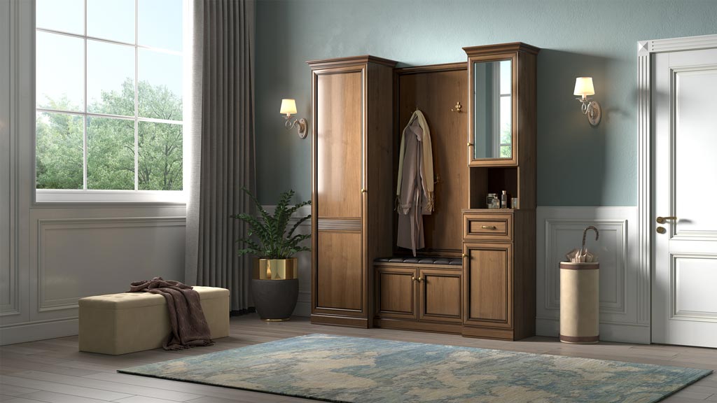 Прихожая Верди (орех Леванте)