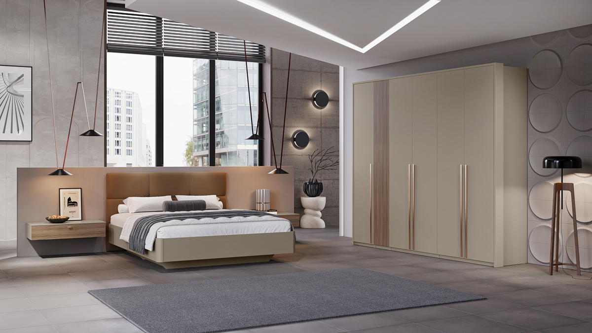 Спальня Соло (Камень терра/шпон)