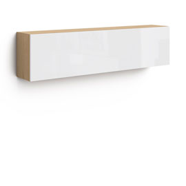 Полка с дверью Магнолия (дуб Ривьера)