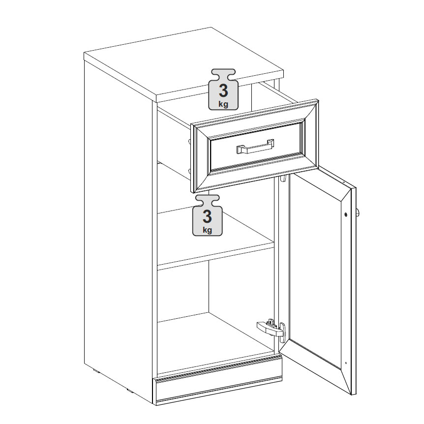 Тумба Верди (орех Леванте)