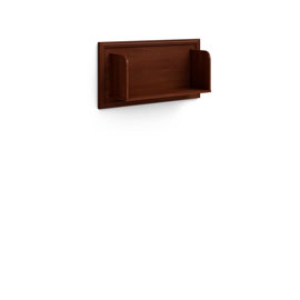 Полка навесная Верди (орех Леванте)