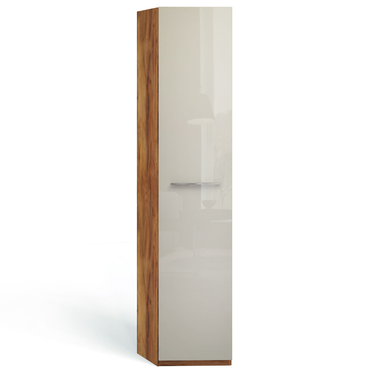 Шкаф-колонка переходной (таксония/моккачино) левый