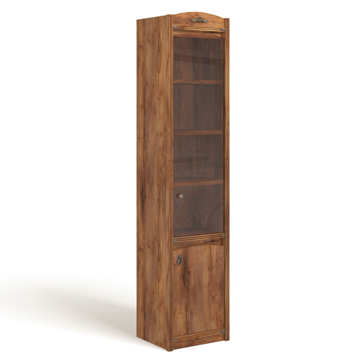 Стеллаж узкий Атлантида "Лагуна" (таксония) правый