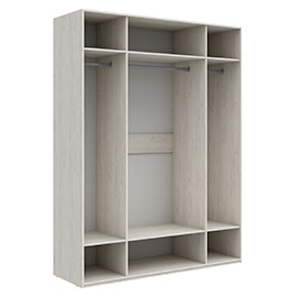 Корпус шкафа 4-х-дверного (Крафт белый)