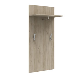 Вешалка навесная Наполи (дуб Крафт серый)