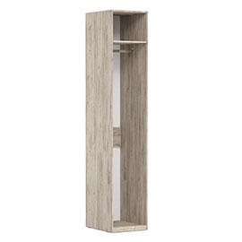 Корпус однодверного шкафа Napoli (Крафт серый)