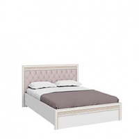 Кровать с мягким изголовьем Верди (Белуна/Bella16)