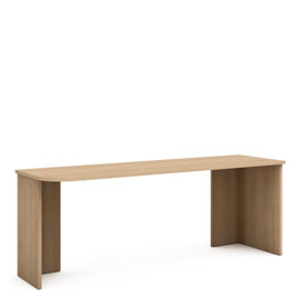 Письменный стол 200 см Магнолия (дуб Ривьера)