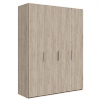 Шкаф для одежды 4 двери Napoli (Крафт серый)