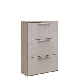 Тумба для обуви Наполи (дуб Крафт серый)