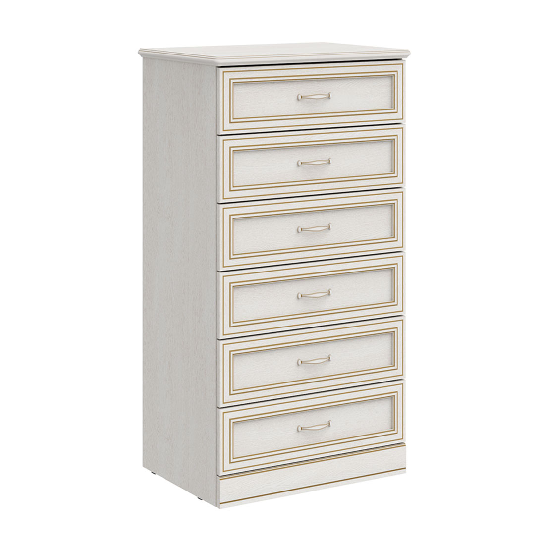 Комод 6 ящиков Верди (Белуна)