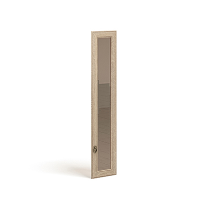 Дверь для шкафа Атлантида со стеклом в раме (правая)