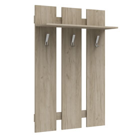 Вешалка навесная Наполи (дуб Крафт серый)