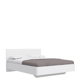 Кровать 160х200 Solo под подушки 01 и 03 (белый)