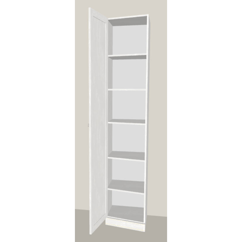 Шкаф переходной Верди (дуб Белуна) левый