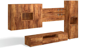 Стенка в гостиную Соло (тис Таксония)