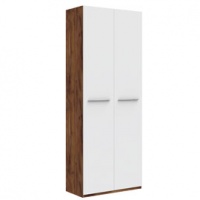 Шкаф двухдверный узкий Solo (тис Таксония/матовый)