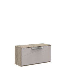 Тумба для обуви Наполи (дуб Крафт серый)